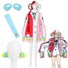 Movie One Piece Red-Haired Daughter Uta Cosplay Costume Red Theatrical Version World's Diva Uta Cosplay Outfit