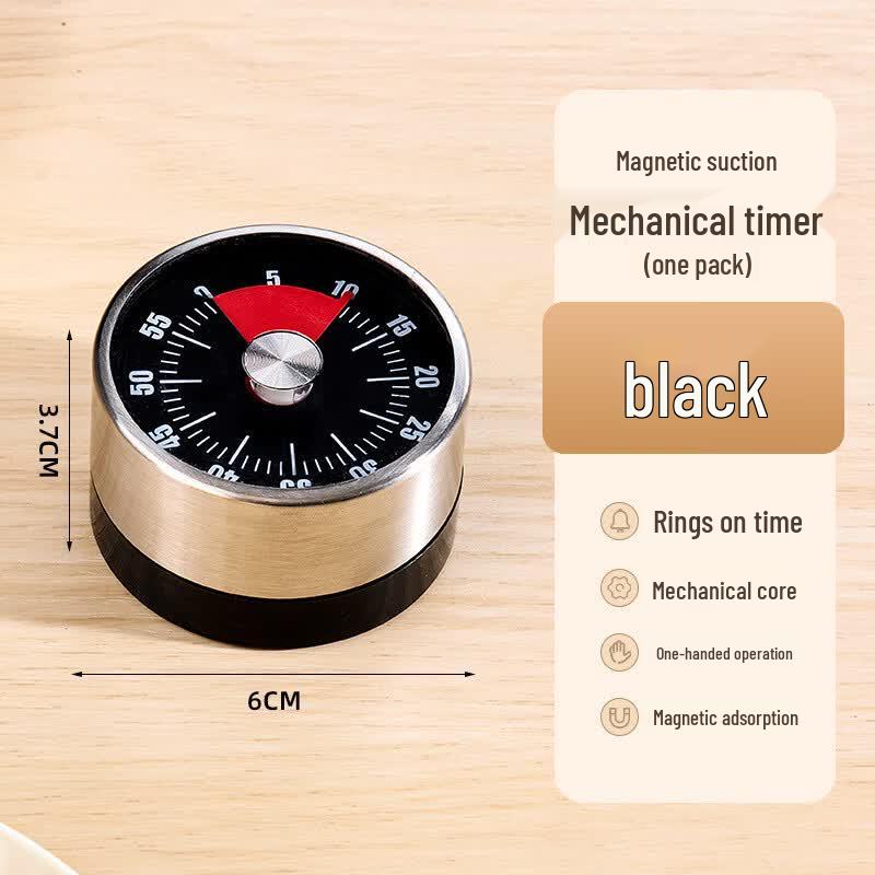 OLOEY Stainless Steel Magnetic Timer