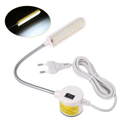 10/30LEDs Sewing Machine Light LED Portable Work Light,Flexible Gooseneck Lampe with Magnetic Base for Workbench Lathe