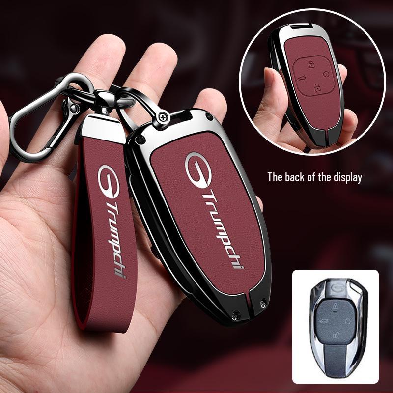 Compatible with Trumpchi GM8, Shadow Leopard, GS8, Cool, GS3, E9, E8, ES9 Key Cases, Pouches, Buckles, and Alloy Covers.