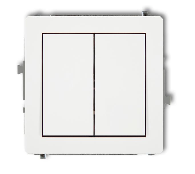 Deco Mechanizm Łącznika Świecznikowego, Biały Mat 25Dwp-2