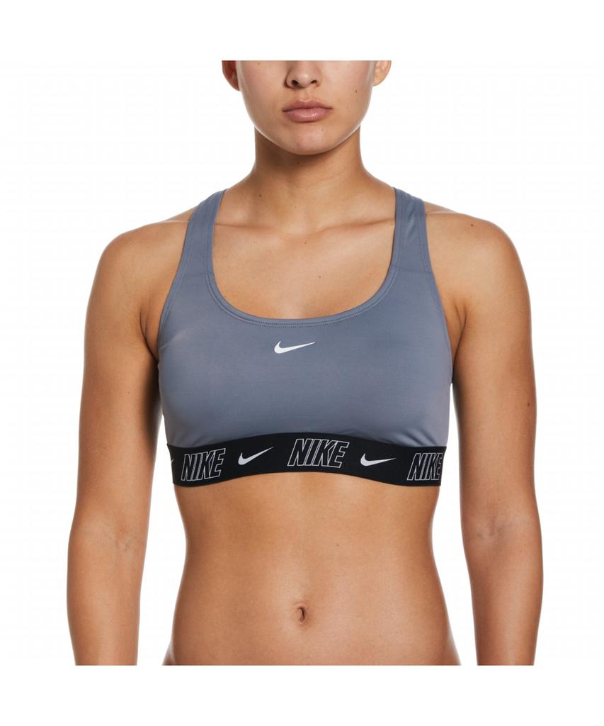 NIKE SWIM Women'S Bikini Women'S Logo Tape Racerback Bikini Top Nessd188-051