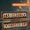 Retro Metal Wall Art for Home Office Beer Bar Decor
