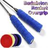 Anti-Slip Badminton Racket Overgrip Colourful Fishing Rod Wrap Strap  Outdoor Training