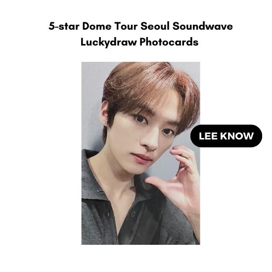 

Специальные фотокарточки тура Stray Kids 5-STAR Dome Tour 2023 в Сеуле