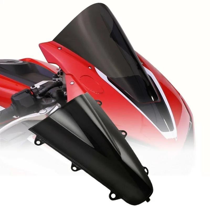 Motorcycle Windshield Double Bubble WindScreen Fairing Deflector air deflector For Honda CBR 1000 RR CBR1000RR 2017-