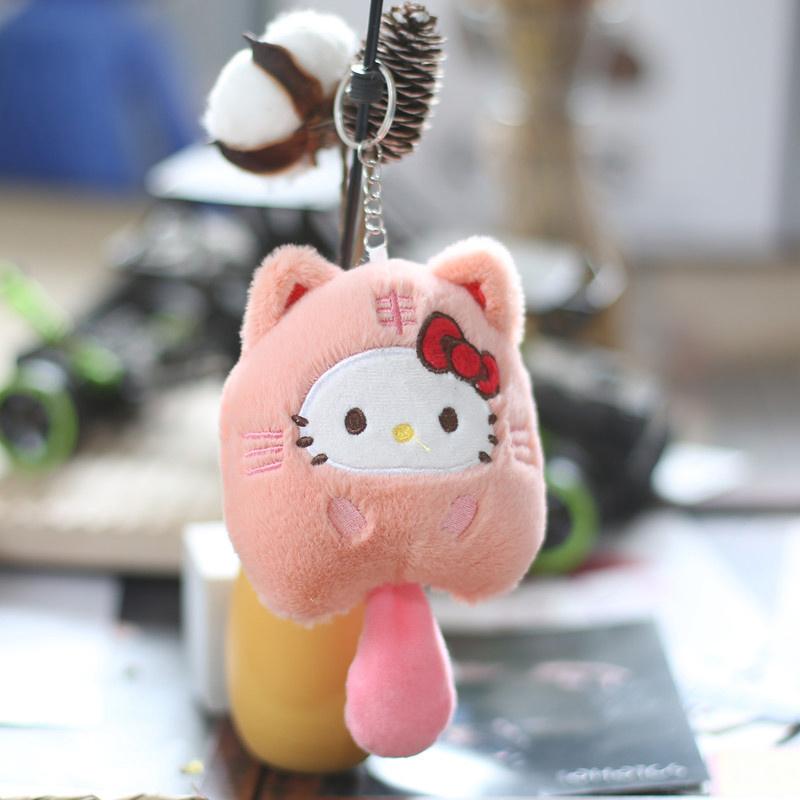 

Плюшевый брелок с изображением животных Sanrio Kuromi, кукла Little Tiger Kuromi Melody Cinnamoroll