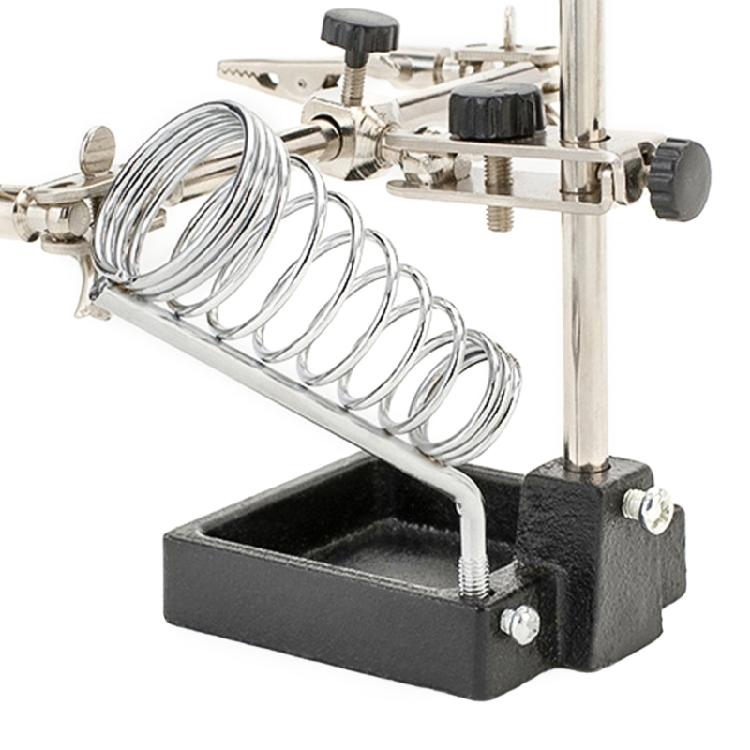 Magnifier Soldering Solder Iron Stand Holder Station Welding Rework-Repair Tool
