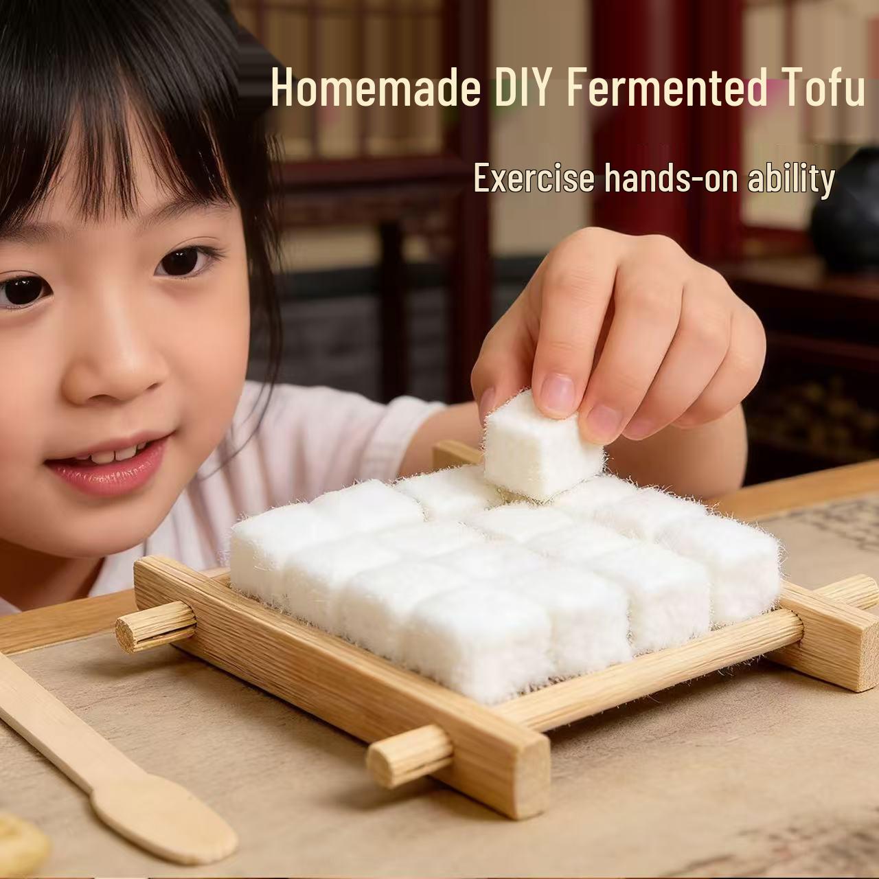 Xiaohongshu Bestseller DIY Moldy Tofu Toy Set - Handmade Simulation Kit