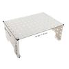 Decorative Hole Plate Pegboard Display Rack ABS Gas Water Heater Cover  Wall Display