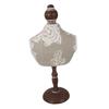 Necklace Storage Holder Mannequin Elegant Display Stand Jewelry Chain Organizer Decor Girls