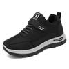 Shoes Men'S Autumn Middle-Aged Men'S Walking Shoes Soft Sole Velcro Couple Casual Sneakers