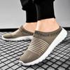 Summer Women’s Loafers Sandals Slip on Slippers Casual Shoes Cloth Couple Shoes for Men Plus Size Lightweight 36-45