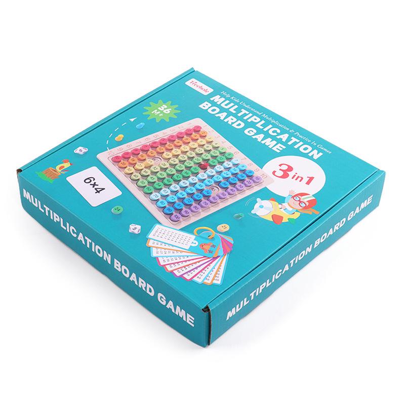 3-in-1 Multiplication Table & Rhymes: Children s Educational Toy