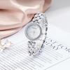 Diamond Zircon Bracelet Women'S Watch Fashion Fritillary Face Metal Belt Waterproof Quartz Watch
