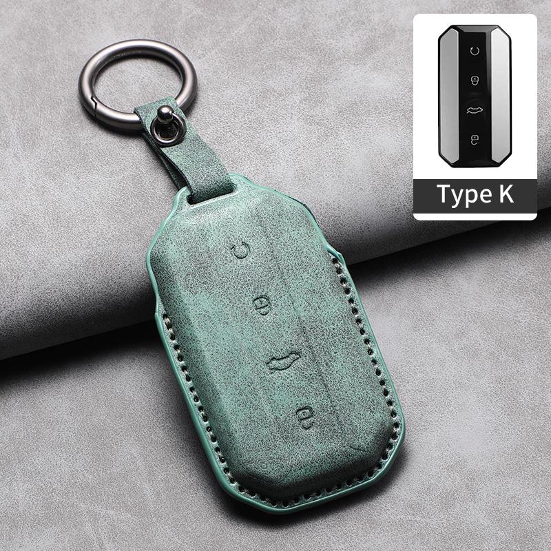 Sheepskin Car Remote Key Case Cover Shell For Chery Jaecoo 5 7 J5 J7 2025 2026 Car Key Case Cover Protector Keychain Accessories