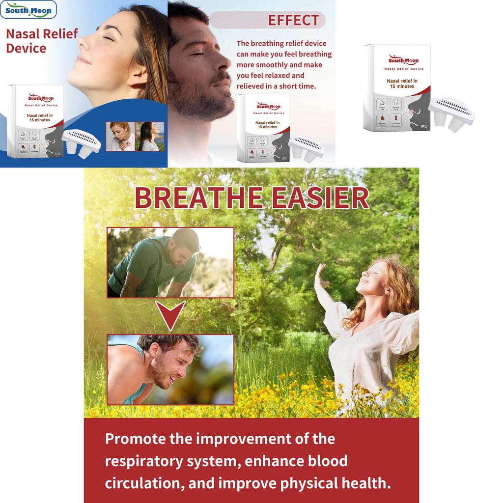 South Moon Nasal Care Device Soothes Congestion And Itching For Clear Breathing