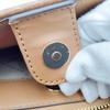 Michael Kors Satchel Shoulder Bag Handbag Polyurethane Brown Women 35T2GU5S1W197 Used