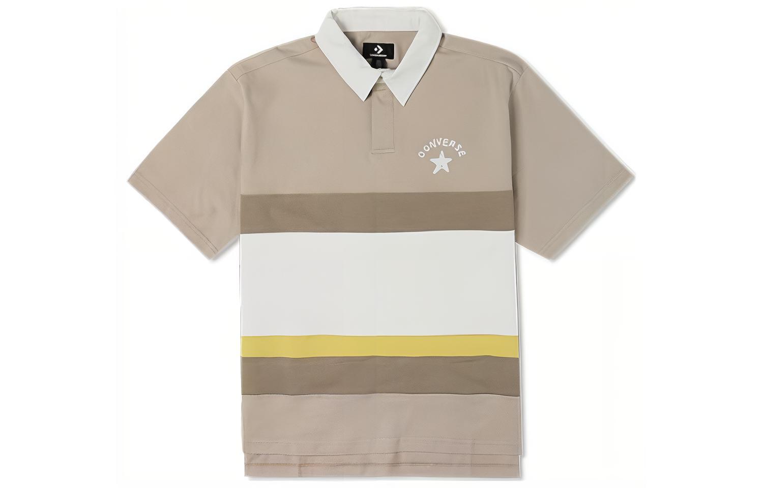 Converse T Shirts Men s Khaki Moderate Straight Fit 10024880-A03 XXL