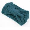 Dámska pletená čelenka do vlasov Uzol Háčkovanie Zimné náušník Twist Vlnené čelenky Pokrývka hlavy Turban Obväz na hlavu Bandáž do vlasov Doplnky do vlasov