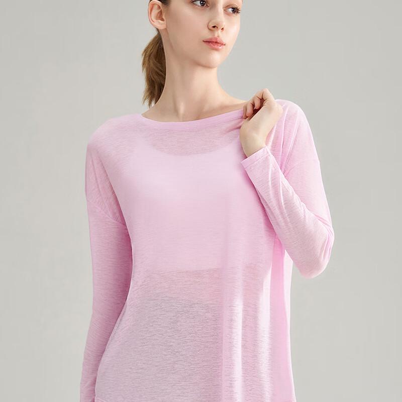 Women's Loose-Fit Open Back Long Sleeve Yoga Top