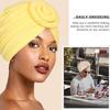 Vintage Twist Knot Turban Hat Elastic Islamic Headband New Cancer Chemo Hat  Women Headwear