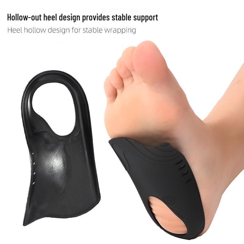 TPU Arch Support Insoles for Knock Knees & Flat Feet, Foot Eversion Correction Pads