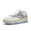 Anta Streetwear Collection Slip Resistant Abrasion Resistant Low Top Skateboard Shoes Women's White Gray Blue 922448077-3