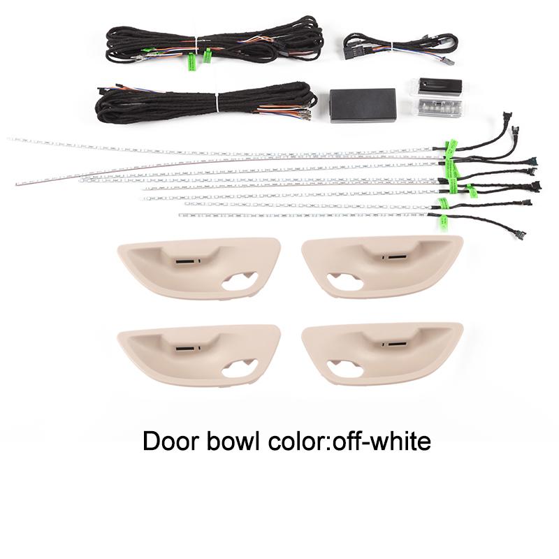 Interior Neon Ambient Light 12V RGB Decorative Led Stripe 9 Colors Decorative Lighting For BMW 5 Series F10 F11 2010-2018