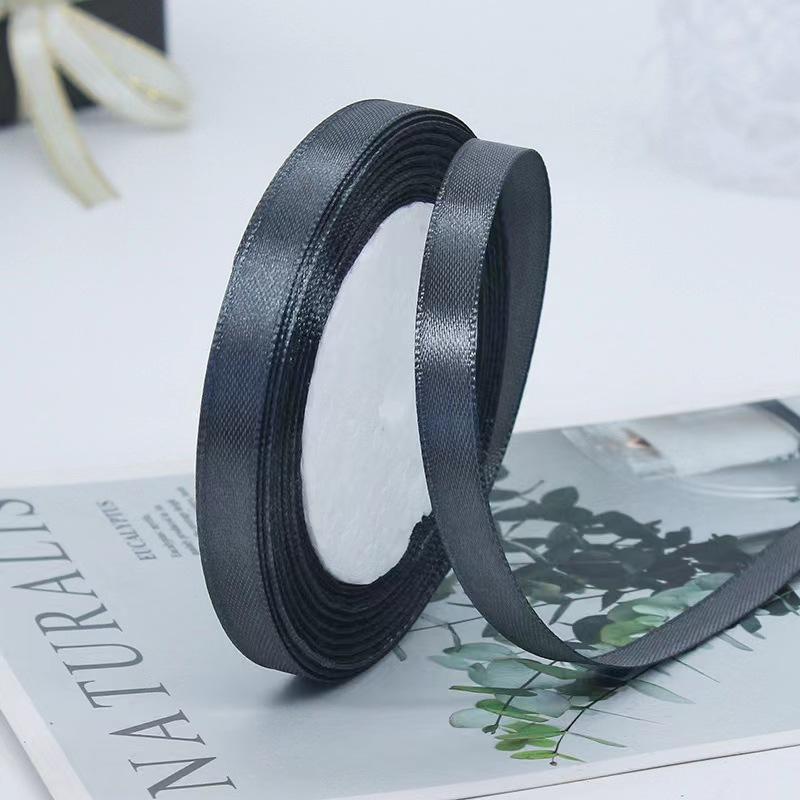 1Cm Ribbon Gift Wrapping Ribbon Cake Baking Ribbon Wedding Bow Accessories Ribbon