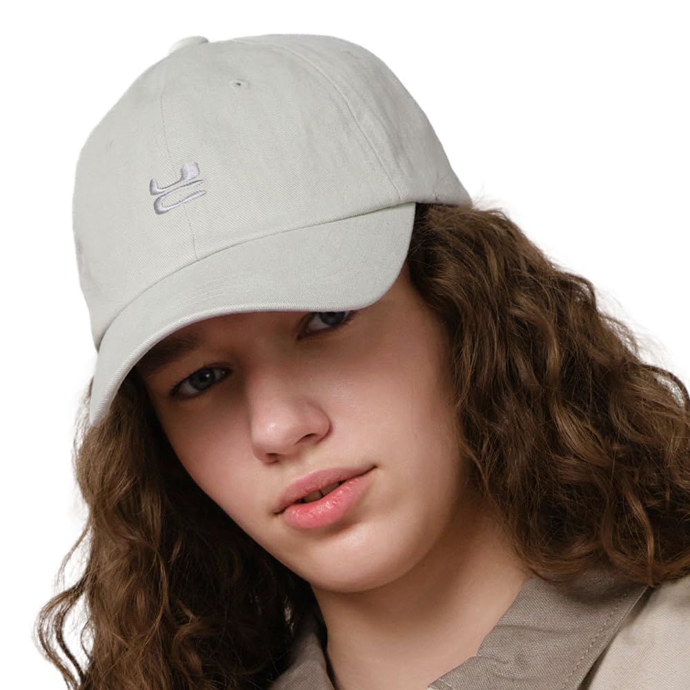 Classic Washed Cotton 4 Season Unisex Adjustable Size Daily One Size Basic Ball Cap UV Sun Production Hat Made in Korea [UNDERCONTROL] (MINT)