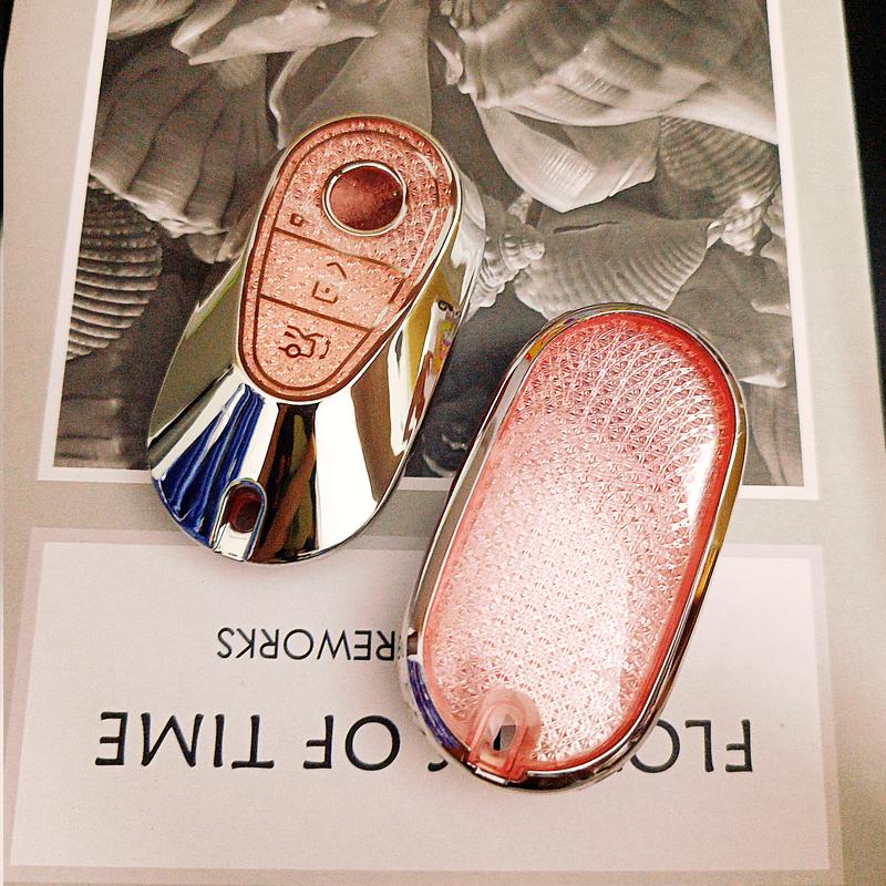 Luxury Key Case Tpu For Mercedes Benz C S Class W206 W223 S350 C260 C300 S400 S450 S500 Remote Key Cover Fob