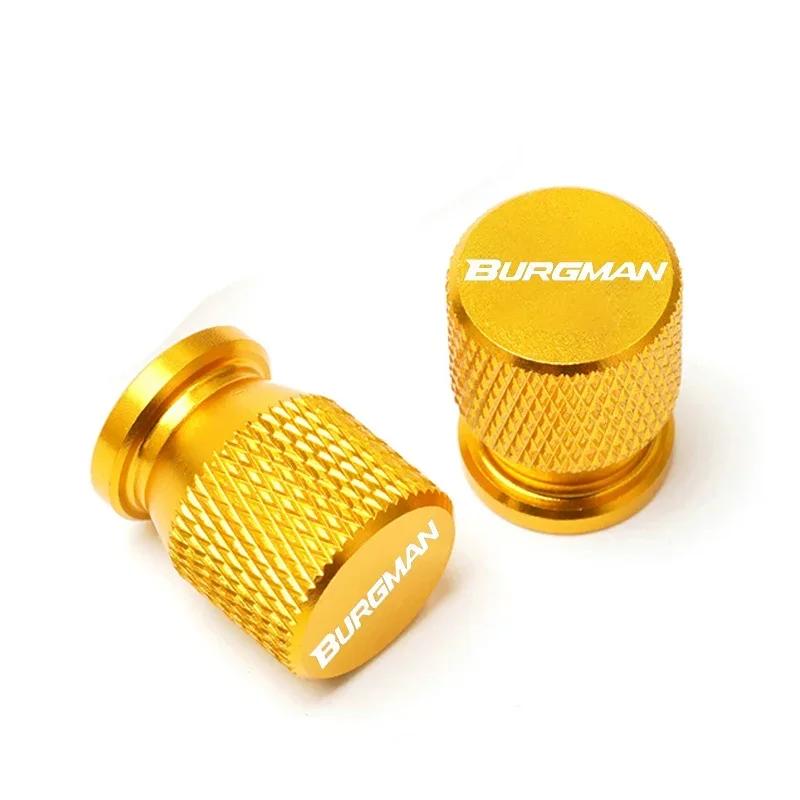 For Suzuki BURGMAN 650 400 125 200 250 AN650 AN400 AN125 AN200 Accessories Tire Valve Stem Caps Tyre Airdust Waterproof Covers