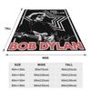 Bob Dylan Singer Folk Music Blanket Multi-size Super Soft and Warm  Throw Blankets for Sofa Couch and Bed
