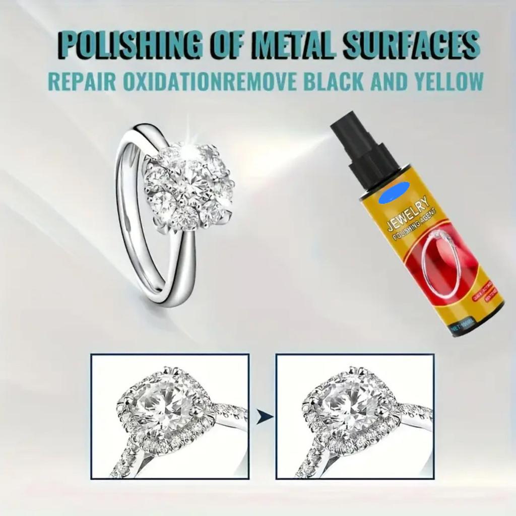 100ml Schmuckpolitur-Spray Zur Schnellen Reparatur Und Zum Schutz Der Metalloberfläche Von Schmuck
