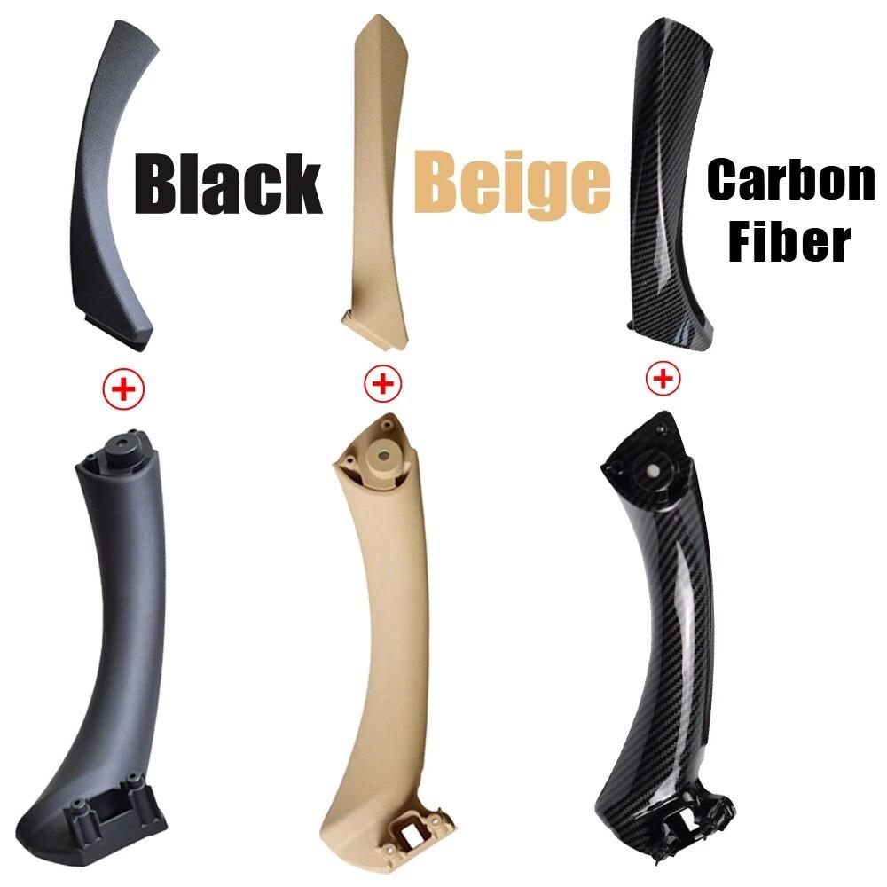 For BMW E90 E91 For BMW 3-Series Car Inner Door Handle Panel Sedan Pull Trim Cover 51417230850 51419150335 51419150340