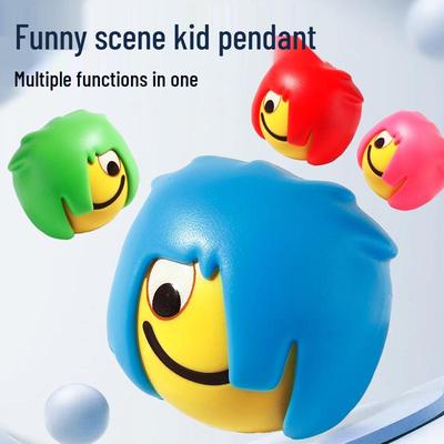 Funny Doll Keychain with Sound Button - Fun Gift & Activity Pack