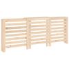 822611 vidaXL Cache-radiateur 210x21x85 cm Bois massif de pin