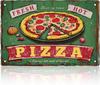 f1WEBEEDY Pizza Tin Signs Funny Food Poster Vintage Metal Wall Decor for Home Kitchen RestaurantDelicious Pizza Fast Food Sign