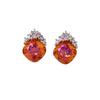 Women's Hyacinth Crystal Crown Earrings (12457728)