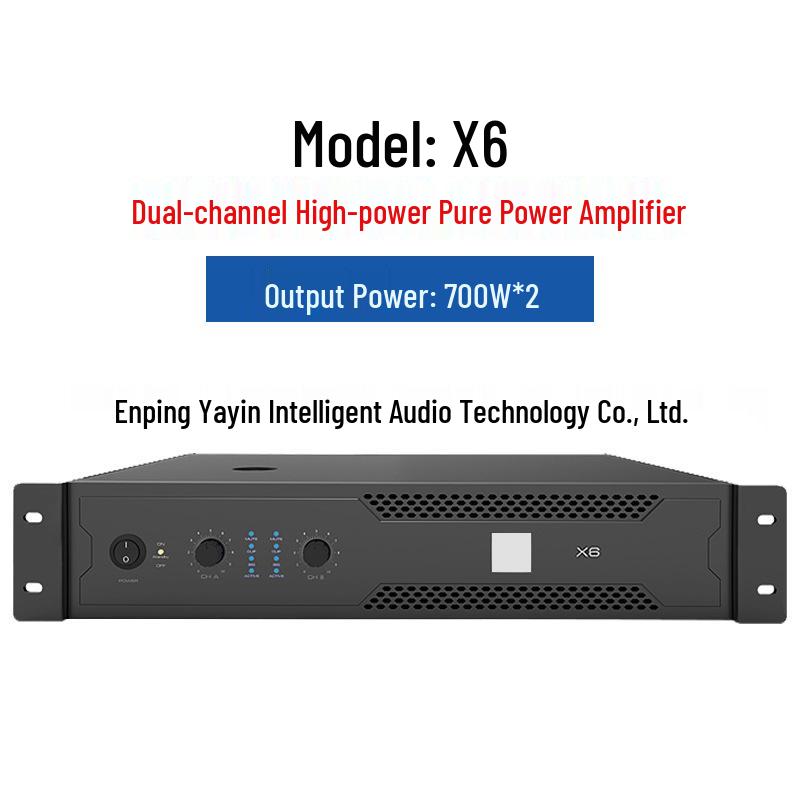 Pure Power Dual Channel Professional Home Amplifier