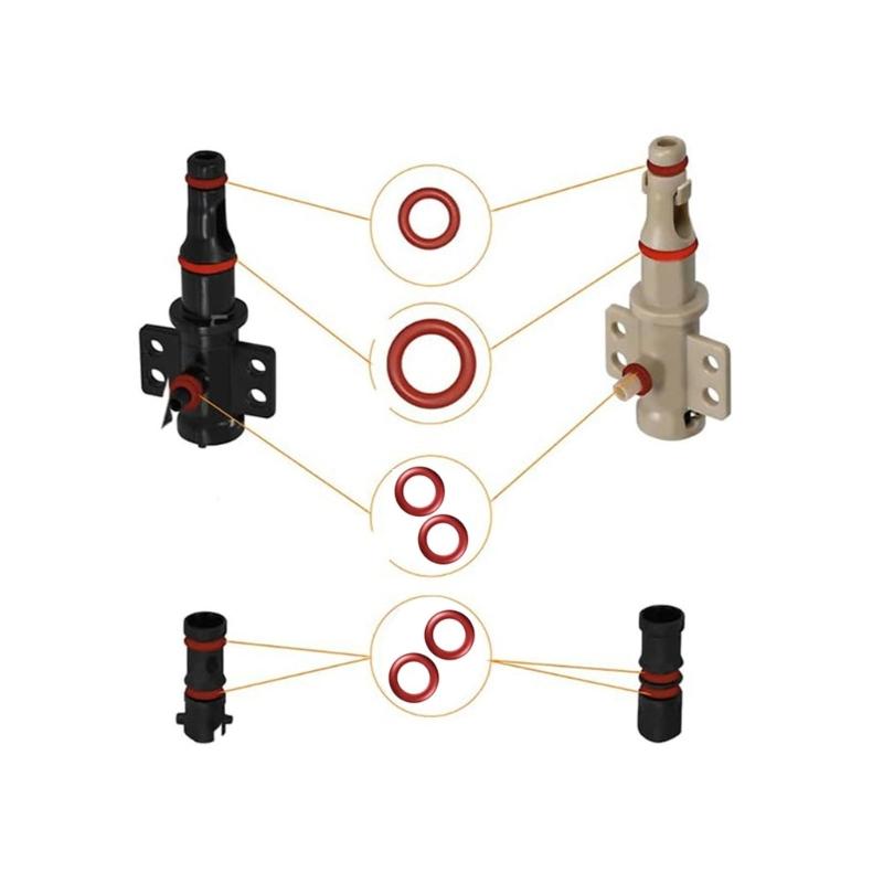 Professional Coffee Machine Silicone Gasket Replacement Set Easy Maintenance Part for Coffee Machine Accessories