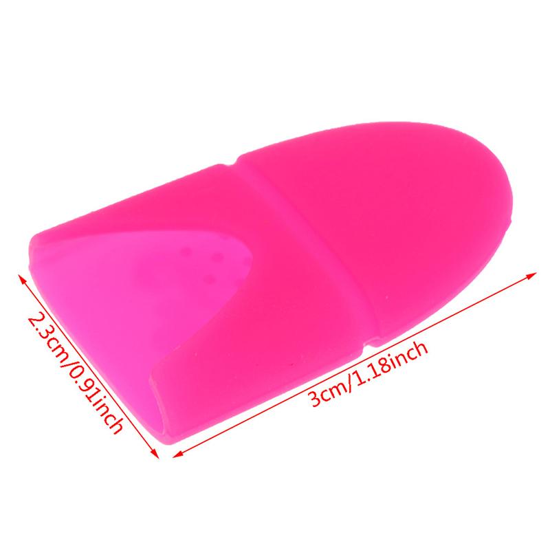 10Pcs/Set Silicone Nail Art Soak Off Cap Clip Uv Gel Polish Remover Wrap Tool