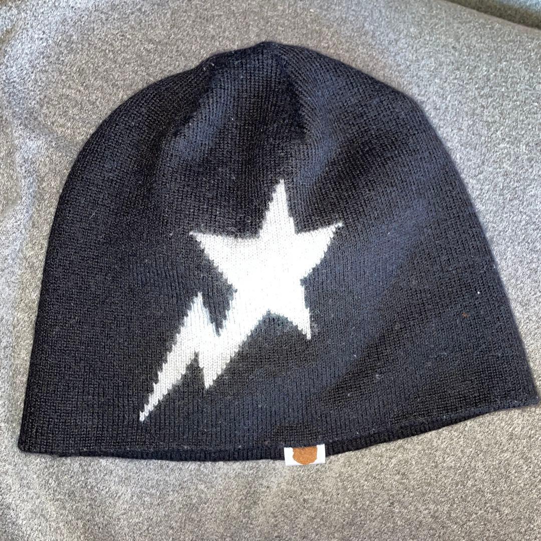 Used A BATHING APE knit hat