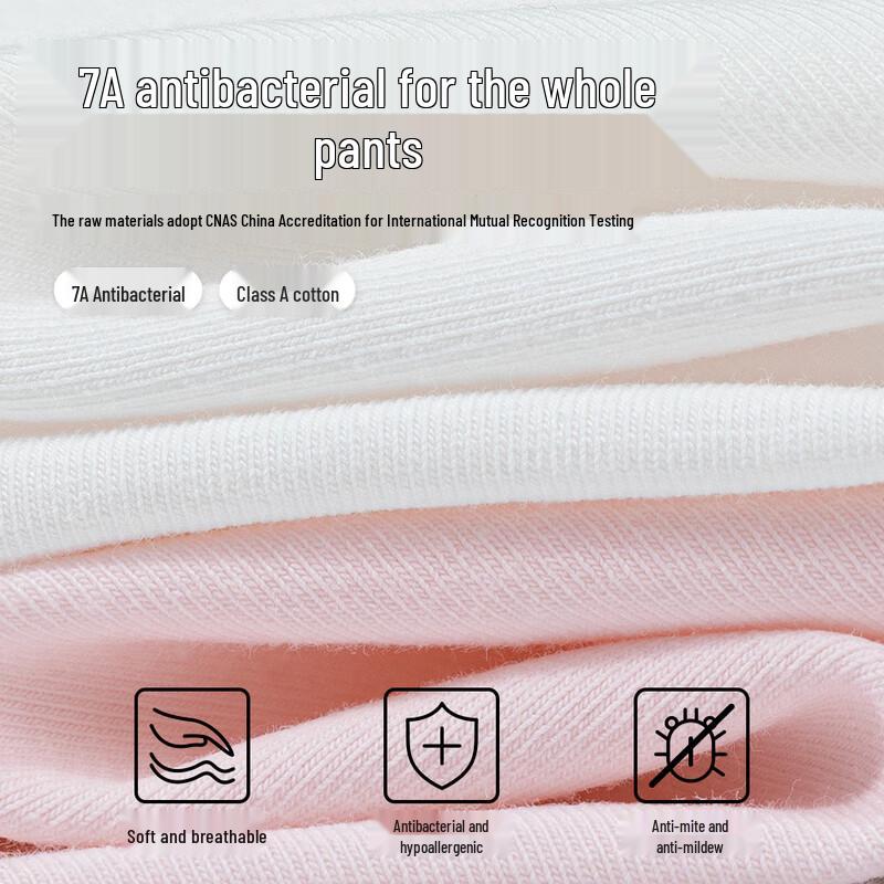 SecretWorld Damen 7A Antibakterielle Baumwoll-Slips Mehrpack