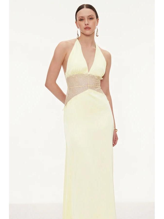 2026 European & American Style Polka Dot Women's Long Dress - Fashionable, Sexy, Backless, Waist-Cinching