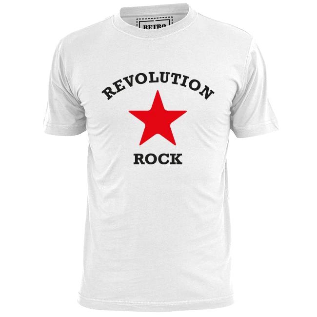 Mens Revolution Rock Punk Rock T shirt Ruts Clash S