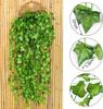 2.1M Artificial Hanging Plant Fake Vine Ivy Leaf Greenery Garland Garden Fence Exterior Decor Wall Wedding Home Party Decor