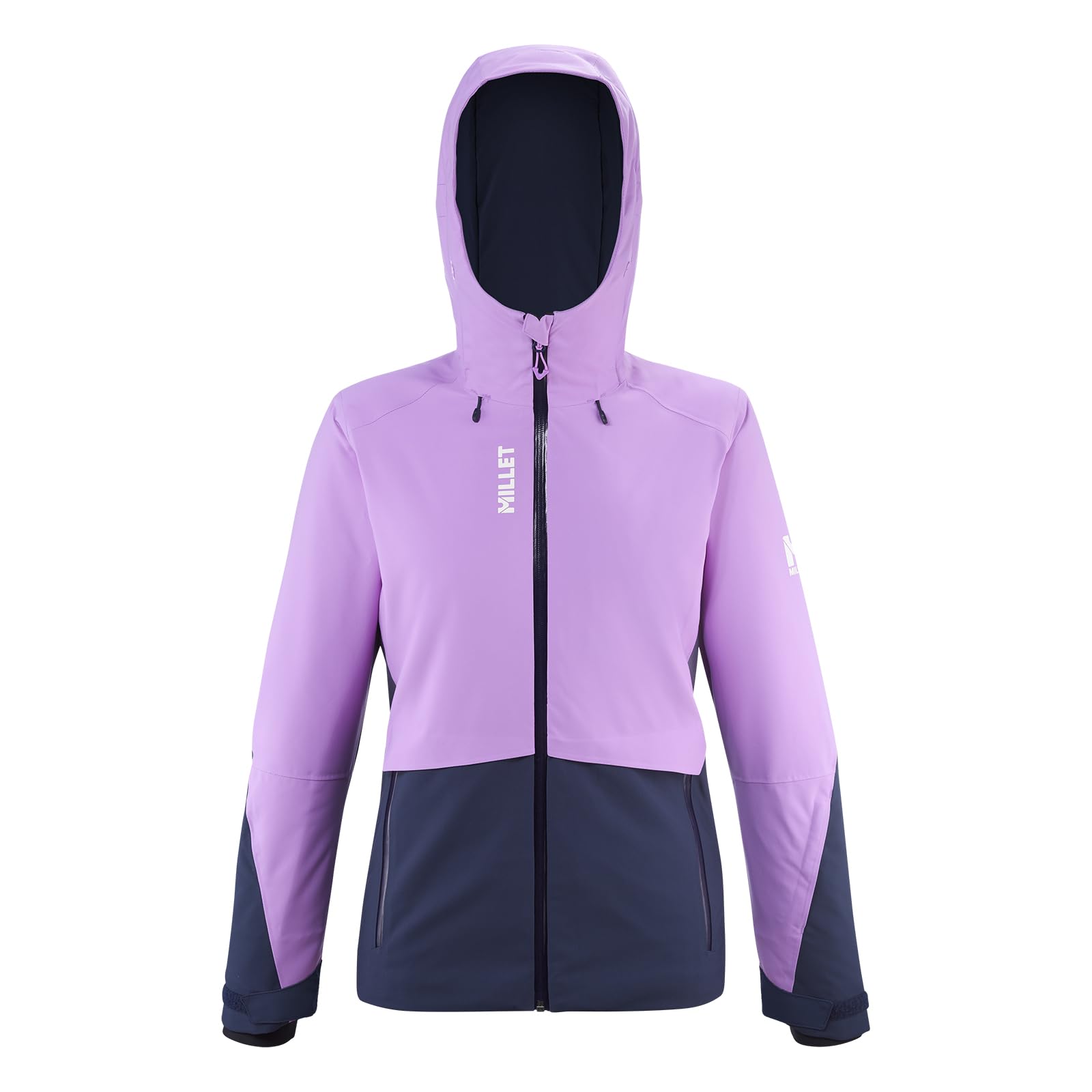 

Ski Jacket Mona Jacket MIV10206 Vibrant L [Millet] [Women s] Violet/Sapphire (NEW LOGO)