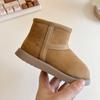 Baby Boys Girls Snow Boots Autumn Winter Children Casual Shoes Anti-slip Soft Sole Infant Toddler Shoes Outdoor Kids Plush Boots